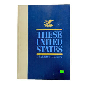 These United States Reader's Digest Book 1968 Maps Atlas Geography History State